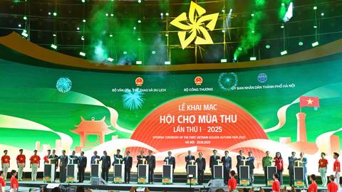 Khai mạc Hội chợ Mùa thu lần thứ nhất năm 2025