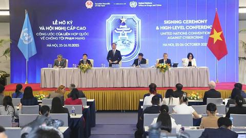 Lễ mở ký Công ước của Liên hợp quốc về chống tội phạm mạng thành công trên nhiều phương diện
