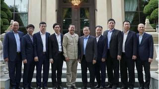 Thứ trưởng Nguyễn Văn Long chào xã giao Phó Thủ tướng thứ nhất Campuchia