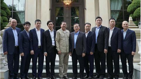 Thứ trưởng Nguyễn Văn Long chào xã giao Phó Thủ tướng thứ nhất Campuchia