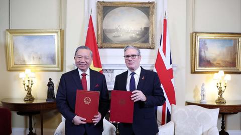 Tuyên bố chung về việc nâng cấp quan hệ Việt Nam - Anh lên Đối tác Chiến lược toàn diện