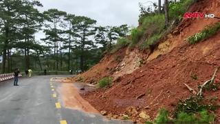 Phong tỏa đèo D'Ran lên Đà Lạt 