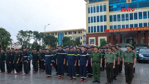 Công an tỉnh Quảng Trị chi viện khắc phục hậu quả mưa lũ tại Huế
