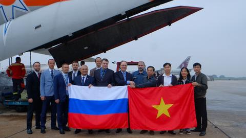Nga viện trợ 29 tấn hàng cho vùng lũ Huế