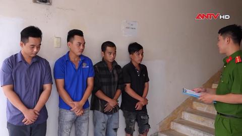 Bắt 4 đối tượng tổ chức sử dụng trái phép ma túy