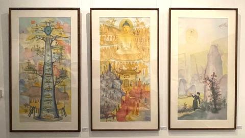 Triển lãm mỹ thuật  “Đôi mắt người Sơn Tây”