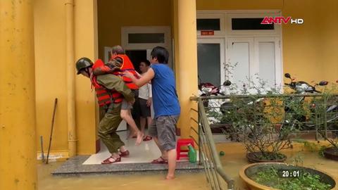 Nước lũ ở Huế và Đà Nẵng lại lên nhanh, ngập lụt diện rộng tái diễn