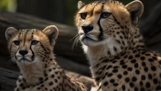 Vườn thú Chester chào đón hai con báo gêpa Đông Bắc Phi