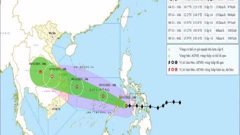 Các địa phương chủ động ứng phó với bão KALMAEGI