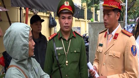 Ghi nhận đợt kiểm tra bãi gửi xe quanh trường học ở Hà Nội