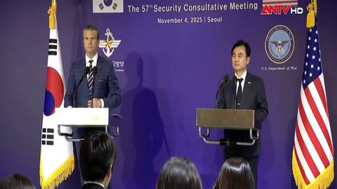 Mỹ cam kết hỗ trợ Hàn Quốc phát triển tàu ngầm hạt nhân