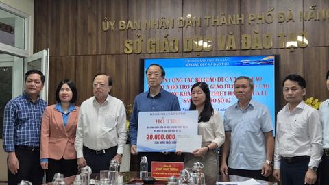 Bộ GD-ĐT hỗ trợ Đà Nẵng khắc phục thiệt hại sau mưa lũ