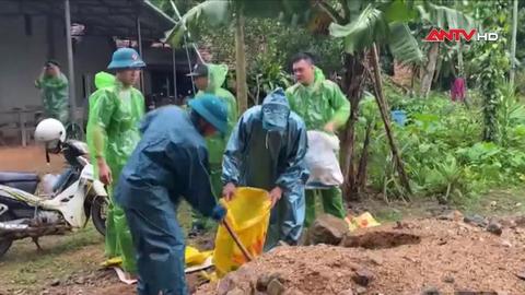 Công an huy động tối đa lực lượng giúp dân vùng tâm bão số 13