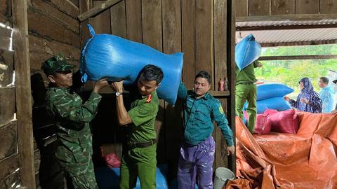 Thiệt hại ban đầu do bão Kalmaegi