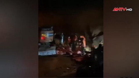 Xuyên đêm sơ tán dân trước nguy cơ bị vỡ đập