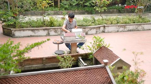 Giữ hồn làng quê qua mô hình tiểu cảnh