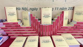 Giới thiệu cuốn sách của cố Tổng Bí thư Nguyễn Phú Trọng về xây dựng lực lượng Công an nhân dân