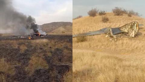 Máy bay quân sự Thổ Nhĩ Kỳ rơi tại Gruzia