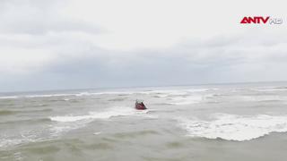 Hoàn tất việc ứng cứu 8 thuyền viên tàu cá bị chìm