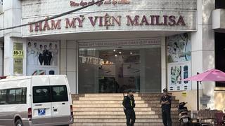 Công an kiểm tra tại nhiều cơ sở thuộc hệ thống thẩm mỹ viện Mailisa