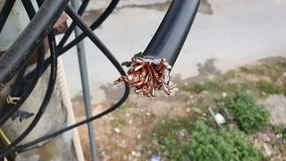 Nguy hiểm từ hành vi trộm cắp dây tiếp địa