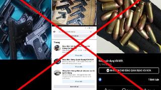Cảnh báo tình trạng buôn bán vũ khí quân dụng