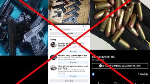 Cảnh báo tình trạng buôn bán vũ khí quân dụng