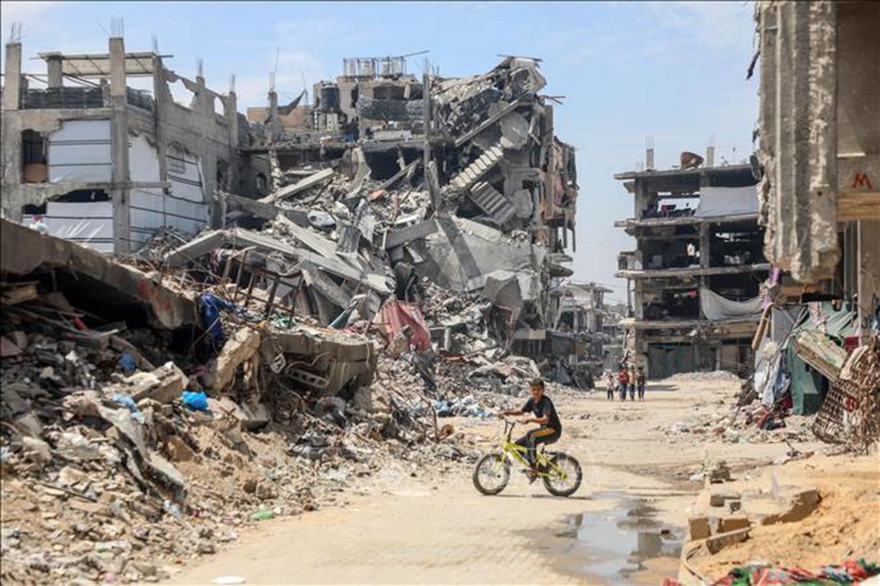 Mỹ, EU thúc đẩy thực hiện kế hoạch hòa bình ở Gaza