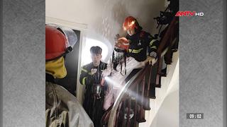 Kịp thời cứu nạn nhân trong đám cháy nhà 7 tầng