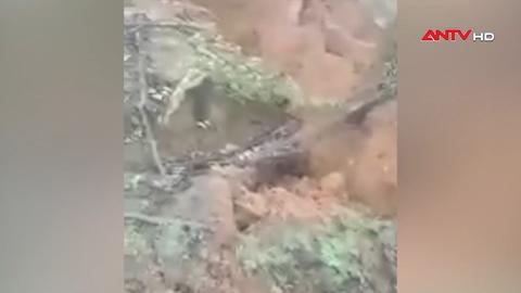 Hà Tĩnh: Sơ tán dân, cấm đường sau khi xuất hiện vết nứt trên núi