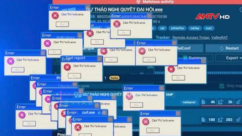 Cảnh báo tin tặc phát tán mã độc qua tập tin về đại hội đảng