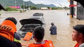 Hỗ trợ nhân dân ứng phó với tình hình lũ lụt tại Khánh Hòa