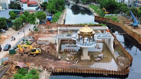 Hà Nội chỉnh trang, tái thiết công viên tuyến hai bên sông Tô Lịch