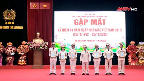 Học viện Chính trị CAND gặp mặt kỷ niệm Ngày Nhà giáo Việt Nam 20/11