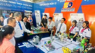 Triển lãm 50 năm đổi mới giáo dục TP.HCM