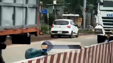 Phạt 19 triệu đồng tài xế lái ô tô ngược chiều