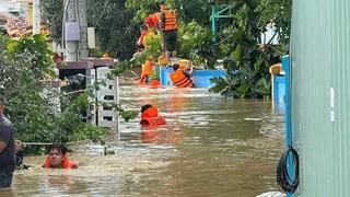 CSCĐ hỗ trợ ứng phó với mưa lũ tại miền Trung