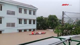 Ưu tiên cứu hộ, di dời người dân ra khỏi vùng ngập