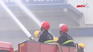 Tuyên Quang diễn tập phương án chữa cháy và cứu nạn cứu hộ 