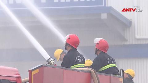 Tuyên Quang diễn tập phương án chữa cháy và cứu nạn cứu hộ 