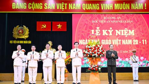 Xây dựng Học viện An ninh nhân dân xứng tầm quốc gia và khu vực