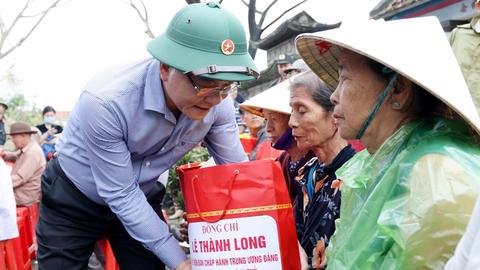 Phó Thủ tướng Lê Thành Long kiểm tra công tác khắc phục hậu quả mưa lũ tại Gia Lai