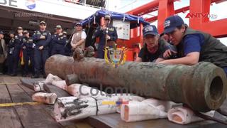 Colombia công bố kho báu trong xác tàu đắm hơn 300 năm