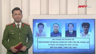 Công an tỉnh Thanh Hóa truy nã 4 đối tượng