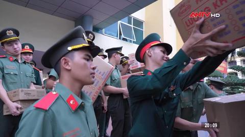 Lực lượng Công an xuất quân chi viện các tỉnh miền Trung