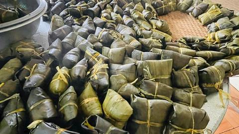 Người dân xã Krông Pắk hướng về đồng bào vùng lũ