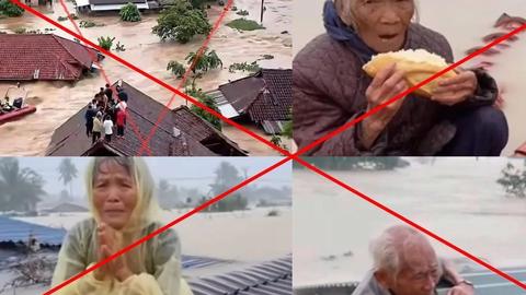 Nguy hại tin giả trong thiên tai bão lũ