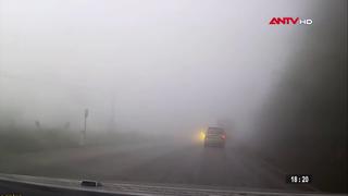 Lái xe an toàn trong điều kiện sương mù vùng cao