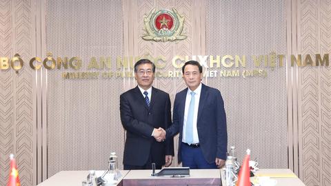 Thúc đẩy hợp tác giữa Bộ Công an Việt Nam và các cơ quan thực thi pháp luật Trung Quốc