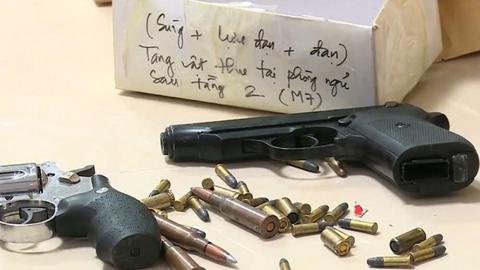 Cảnh 7 đối tượng mua bán ma túy nổ súng bắn Cảnh sát